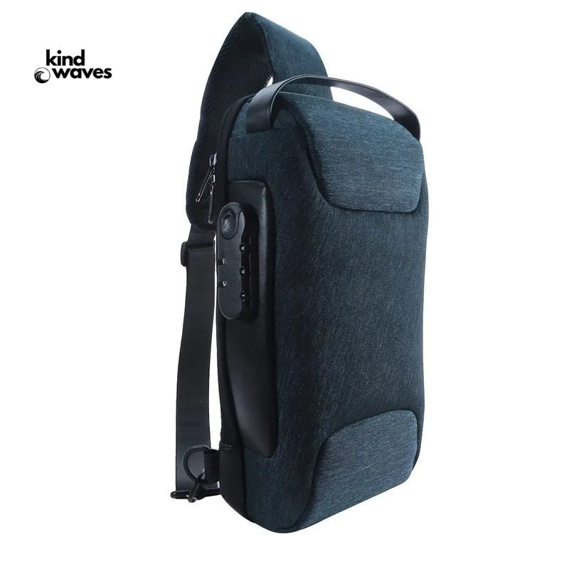 KindWaves ┃ Secure Travel Crossbody
