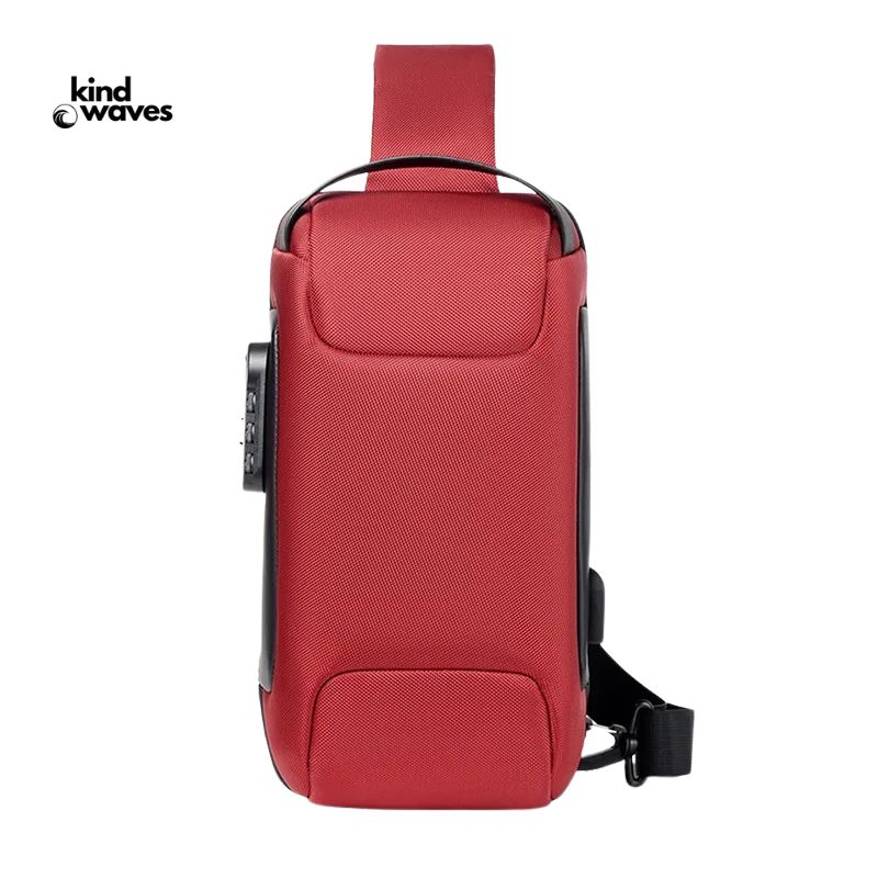 KindWaves ┃ Secure Travel Crossbody