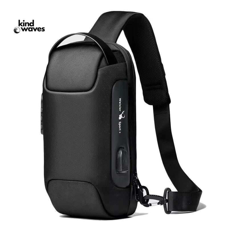 KindWaves ┃ Secure Travel Crossbody