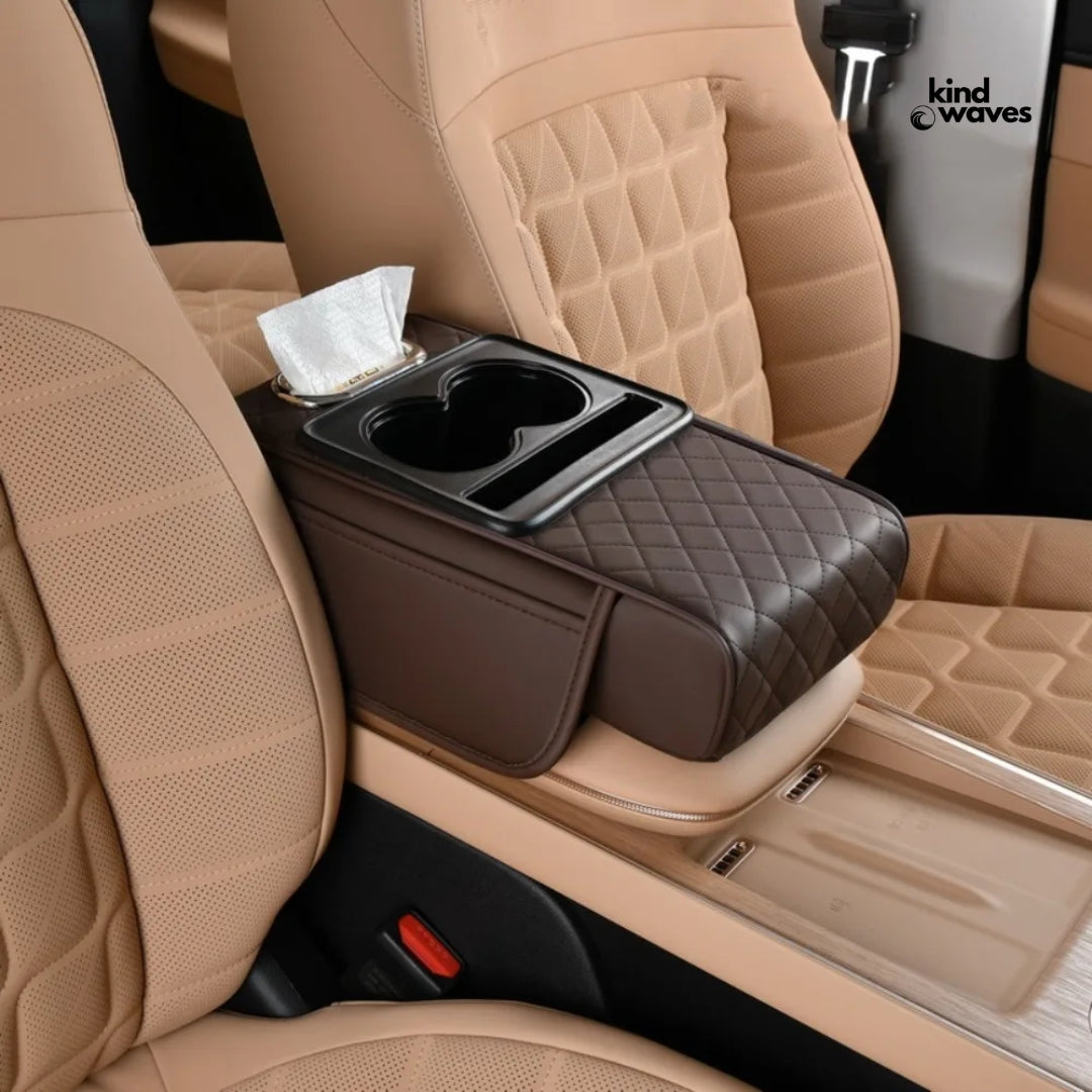 DriveEase™ 5-in-1 Car Armrest Console