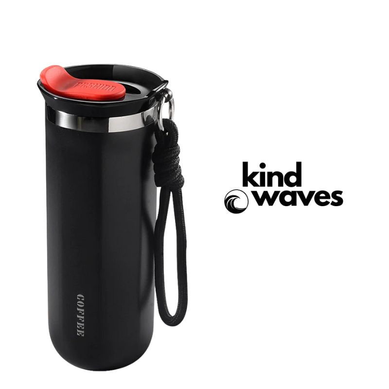 KindWaves ┃ Thermal Travel Mug