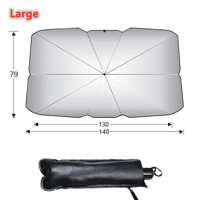 Car Sun Shade Protector Parasol Auto Front Window Sunshade Covers Car Sun Protector Interior Windshield Protection Accessories