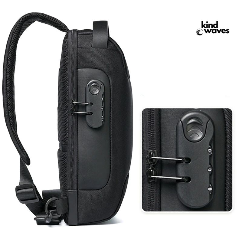 KindWaves ┃ Secure Travel Crossbody