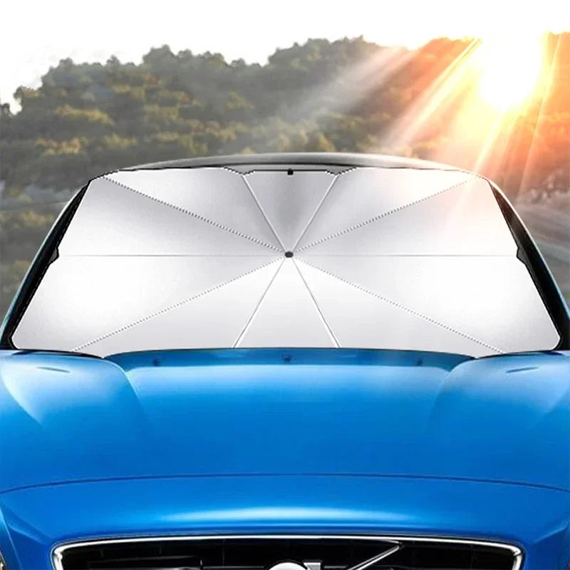 Car Sun Shade Protector Parasol Auto Front Window Sunshade Covers Car Sun Protector Interior Windshield Protection Accessories