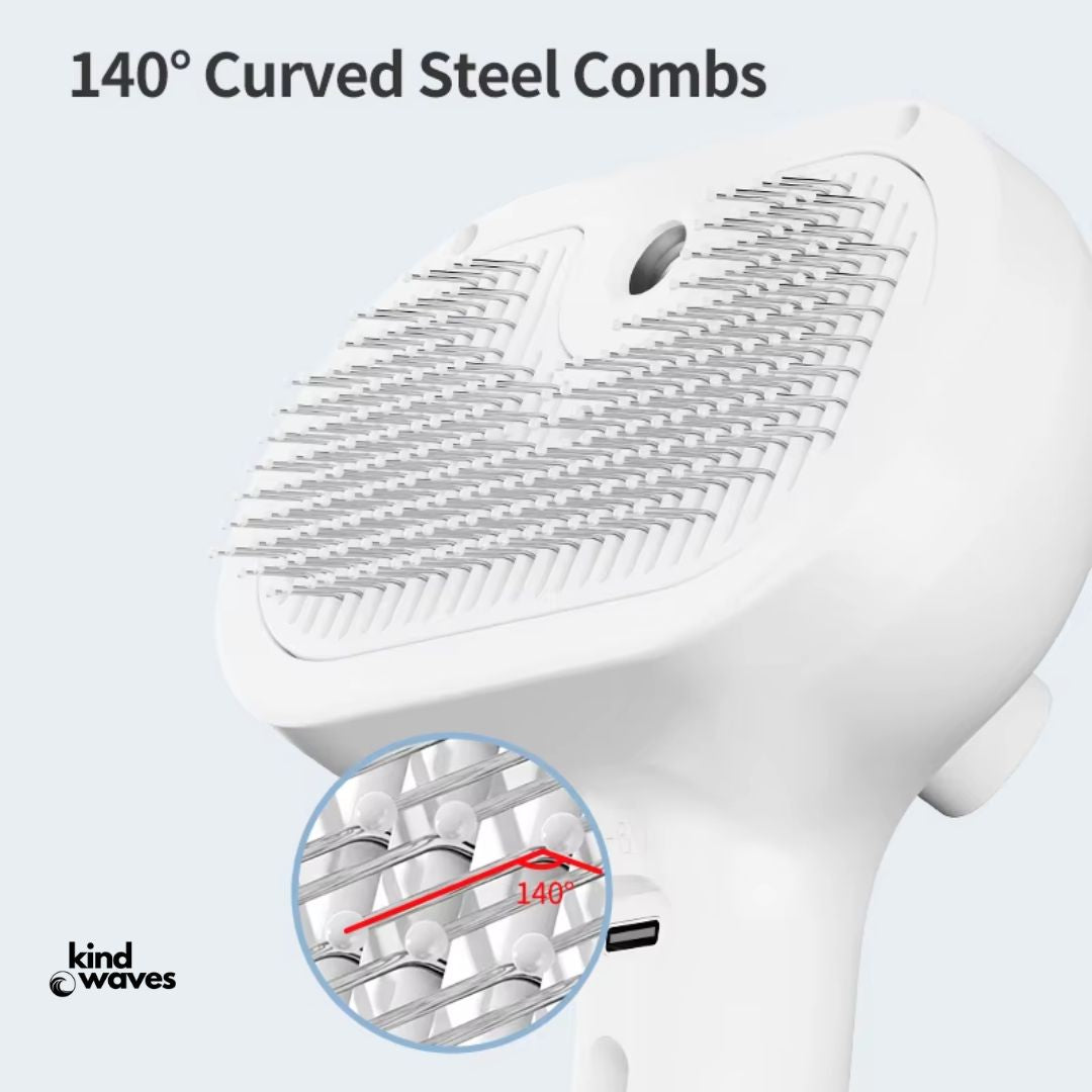 KindWaves ┃Pet Steam Brush