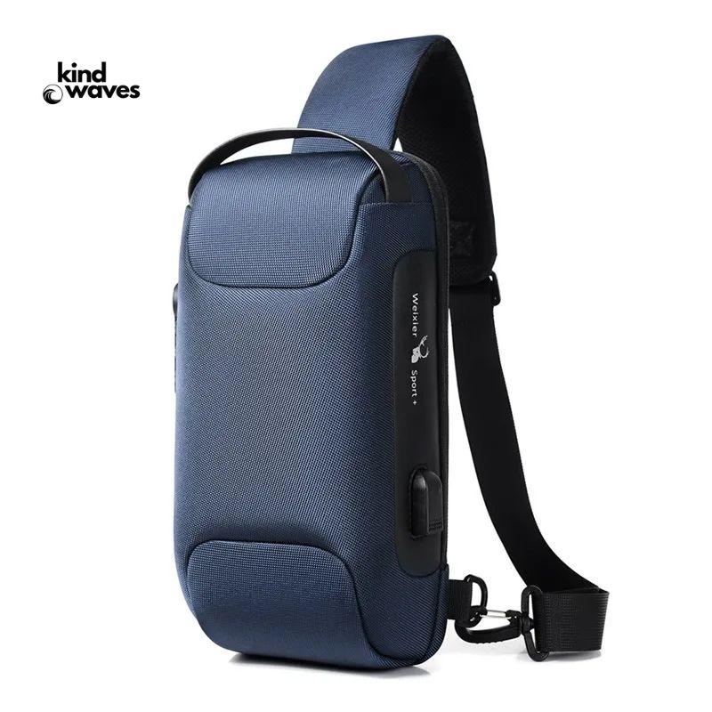 KindWaves ┃ Secure Travel Crossbody