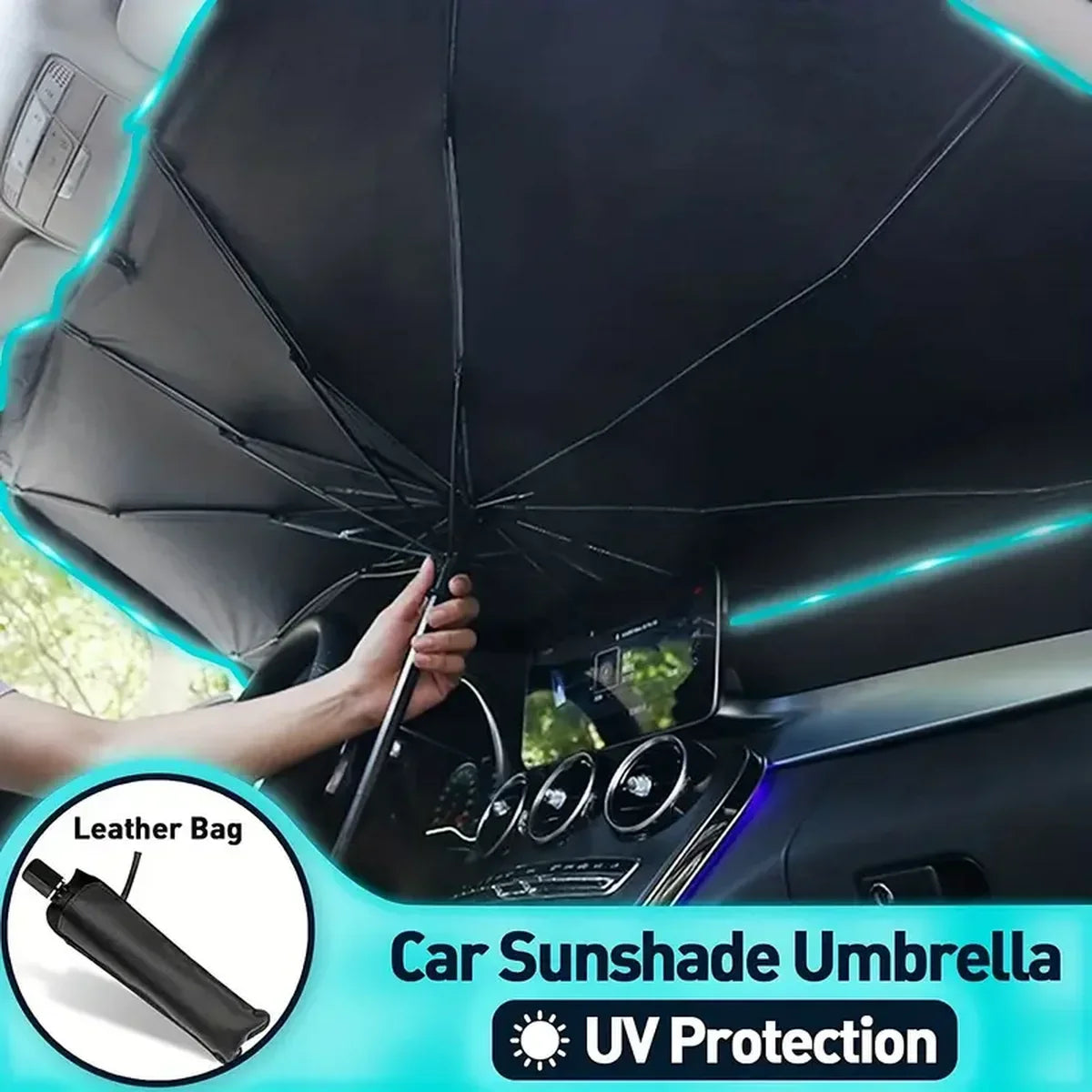 Car Sun Shade Protector Parasol Auto Front Window Sunshade Covers Car Sun Protector Interior Windshield Protection Accessories