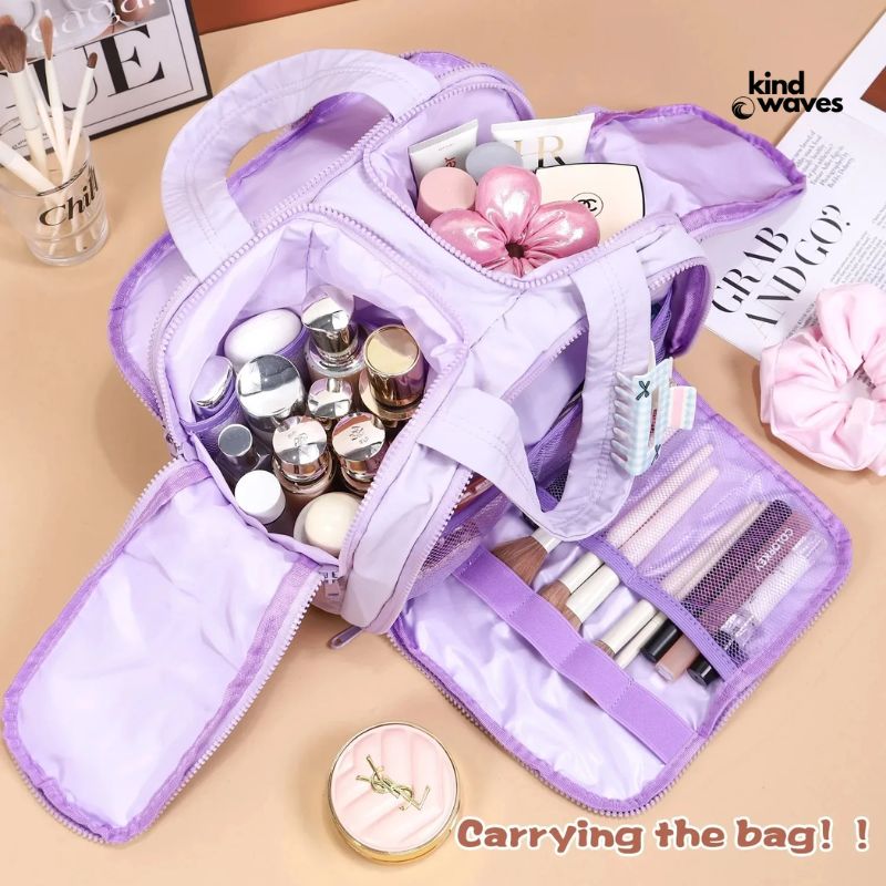 KindWaves ┃ Multifunctional Toiletry Bag
