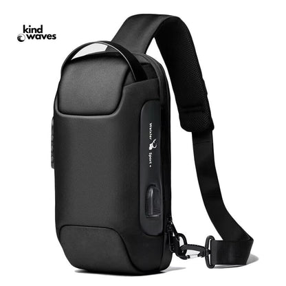 KindWaves ┃ Secure Travel Crossbody