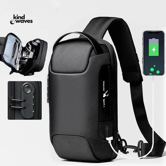 KindWaves ┃ Secure Travel Crossbody