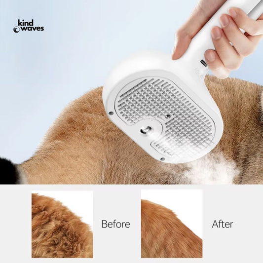 KindWaves ┃Pet Steam Brush