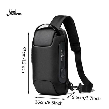 KindWaves ┃ Secure Travel Crossbody