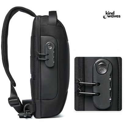 KindWaves ┃ Secure Travel Crossbody