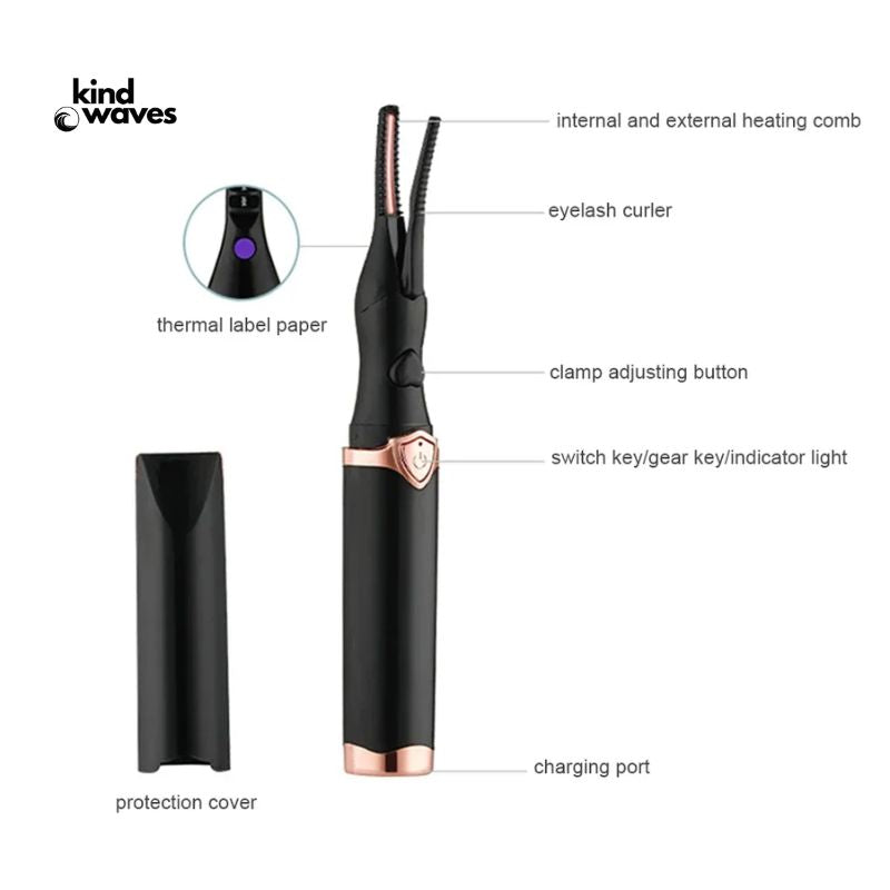 KindWaves ┃ Heated Lash Curler