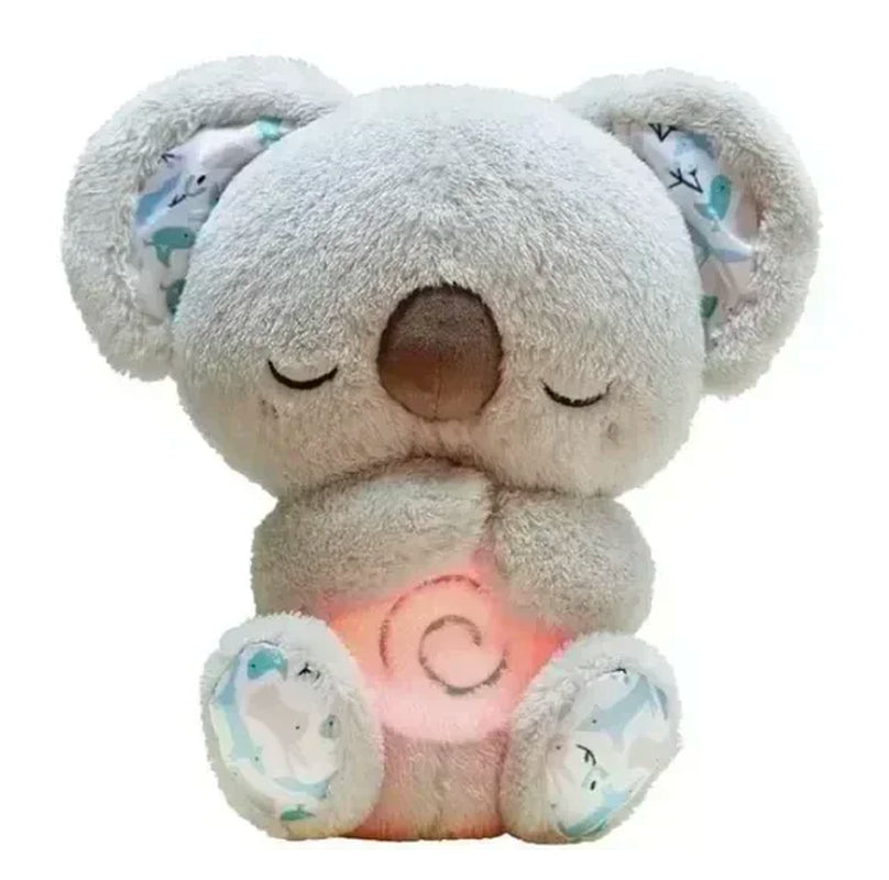Breathing Otter Sleep and Playmate Otter Musical Stuffed Baby Plush Toy with Light Sound Newborn Sensory Comfortable Baby Gifts
