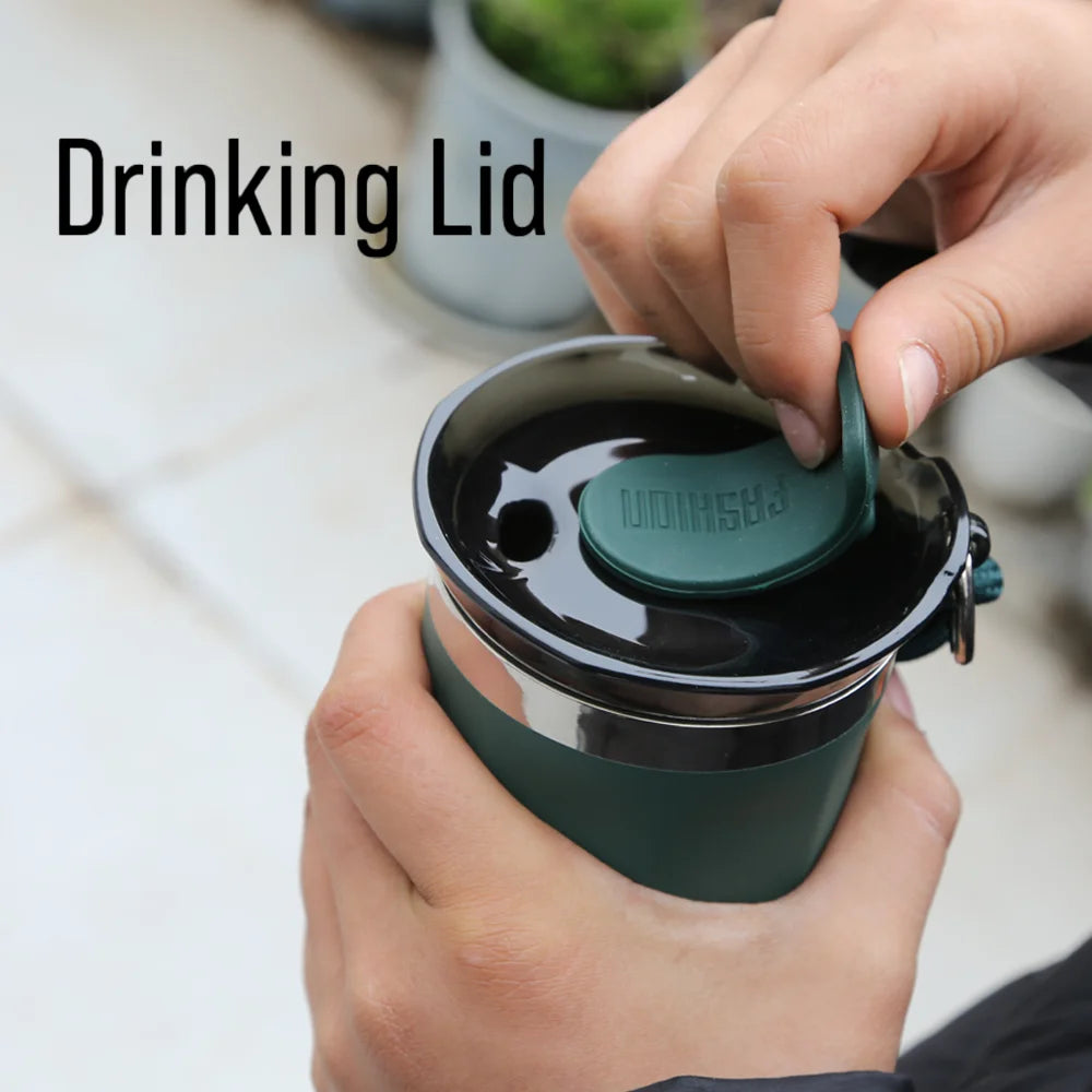 Thermal Mug Thermos Bottle for Coffee Tumbler Cup Water Bottle Stainless Steel Insulated Vacuum Flask Leakproof Travle Drinkware